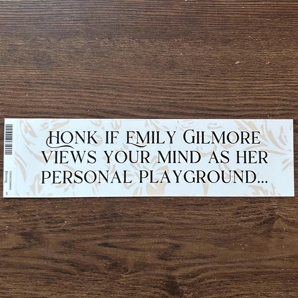 Gilmore Girls Inspired Bumper Sticker